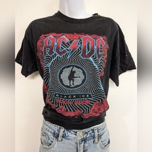 AC/DC Black Ice Official Tour T-Shirt